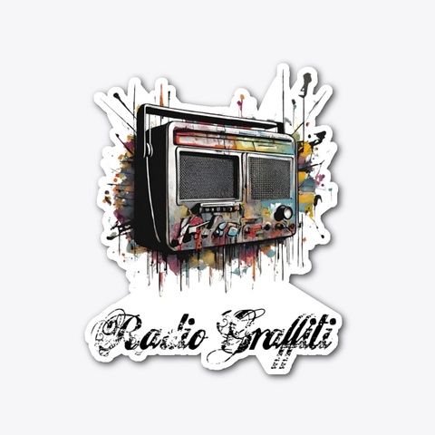 Radio Graffiti Swag Standard T-Shirt Front