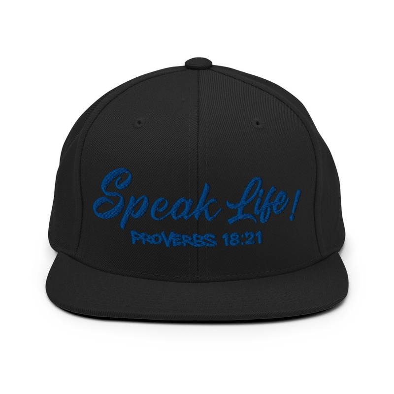 Speak Life!(Royal Blue Ink)