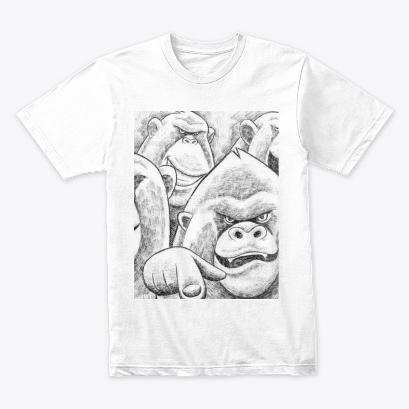 Monkey shirt, Monkey lover gift,