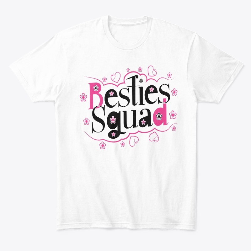 Trendy Besties Squad T-Shirt Design