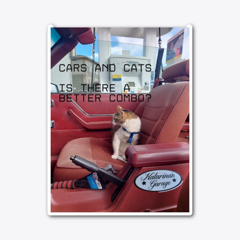 Cars and cats.. What's not to love?