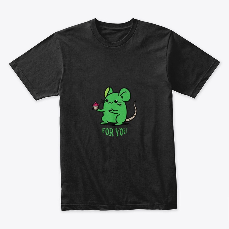 Green Cupcake Mouse for You