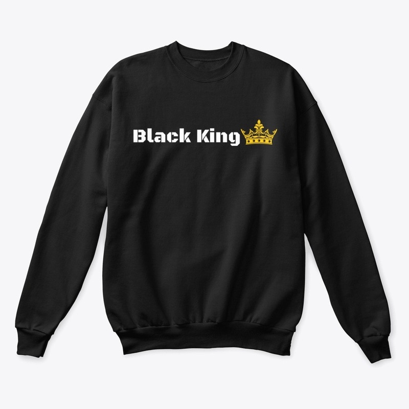 Black King sweatshirt design