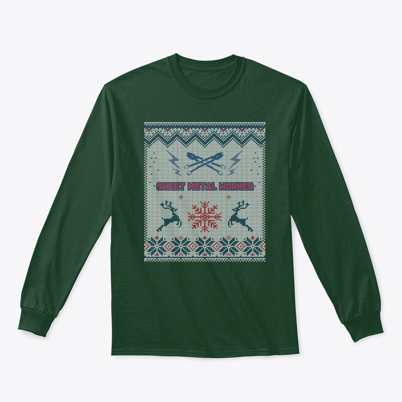 Ugly Sheet Metal Worker Sweater