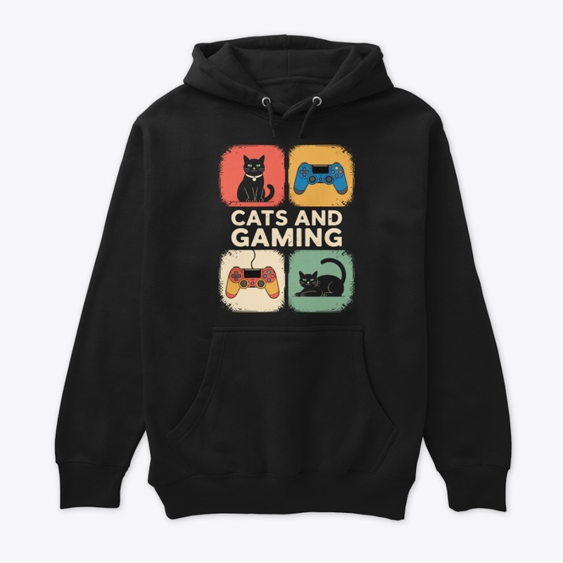 Cats and Gaming Funny Gamer Cat
