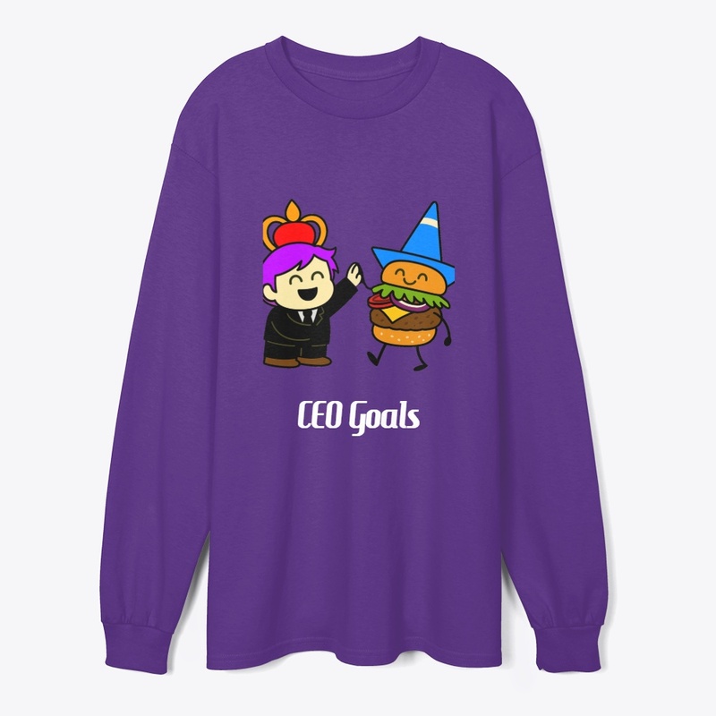 'CEO Goals' merch