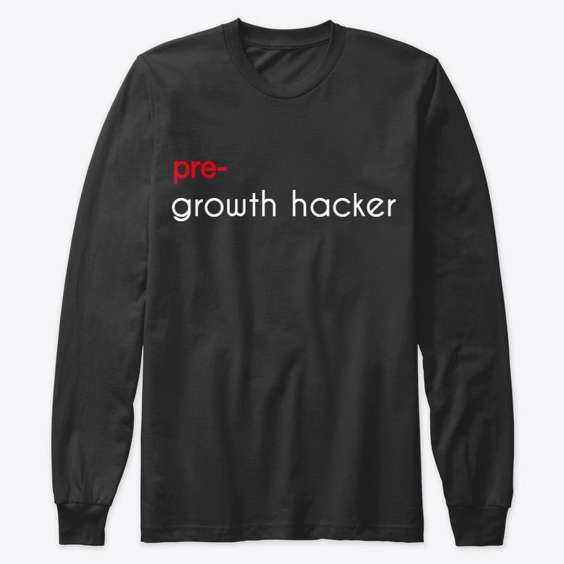 Growth hacker shirt - unisex - pre red