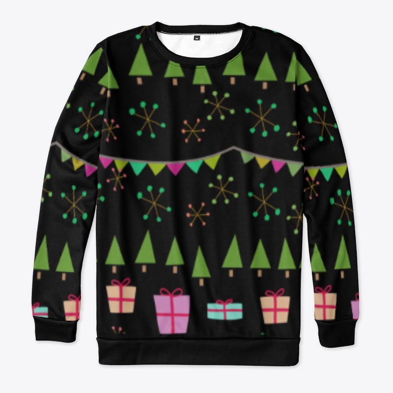 Christmas Tree Gifts Ugly Xmas Sweater