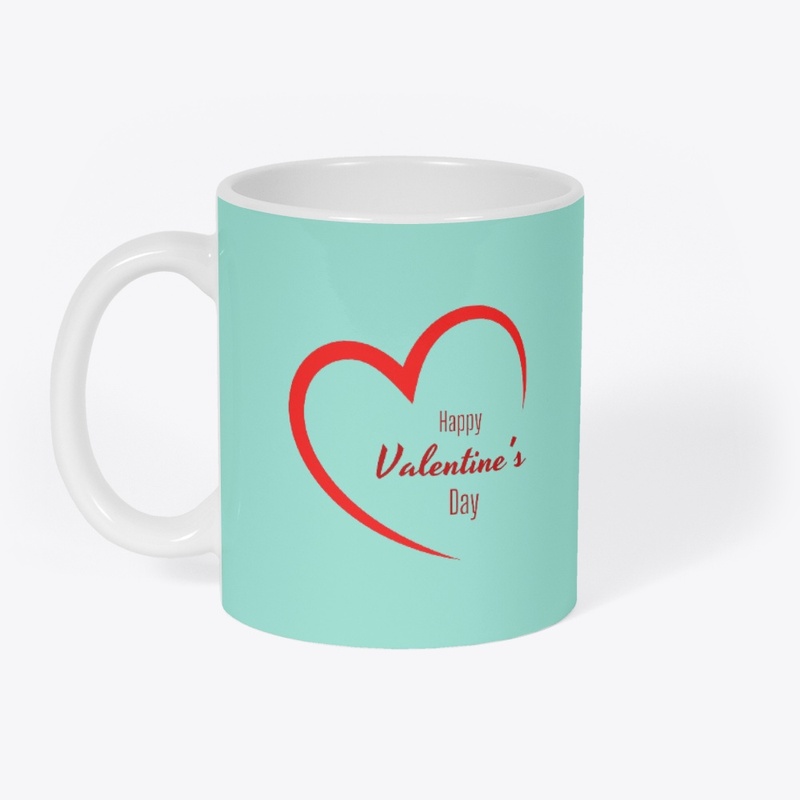Radiant love Mug - Happy Valentine's Day