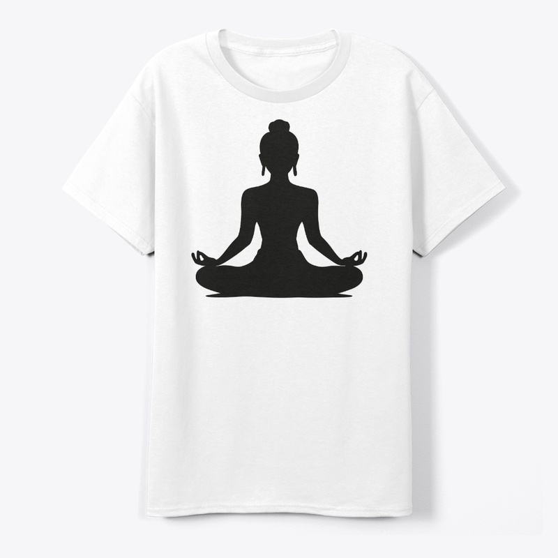 Meditation Silhouette | Zen Yoga Pose