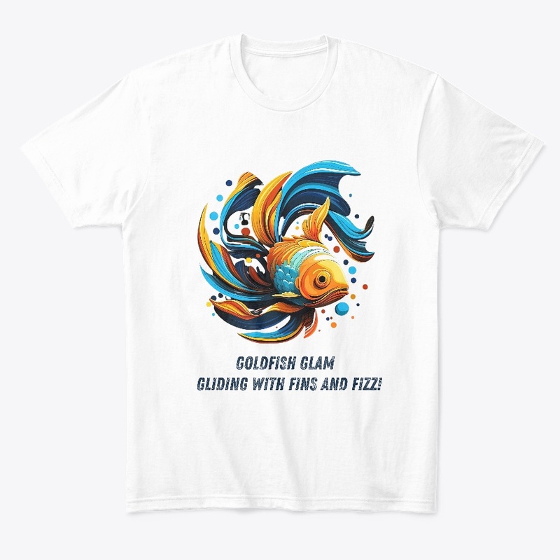 Fins and Fizz: Goldfish Glamour