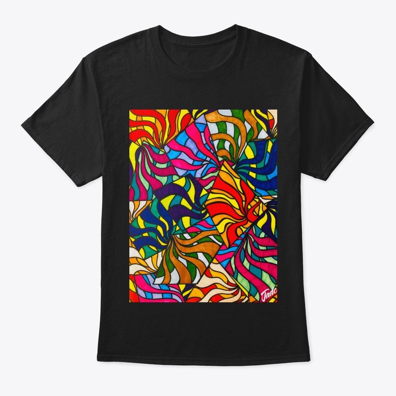 Stained Glass Abstract Classic Tee