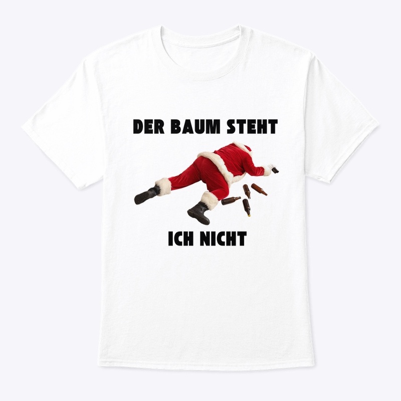 T-Shirt "der Baum steht ich nicht"