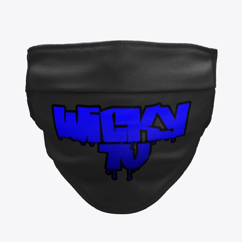 WIcky Face Mask - Royal Blue