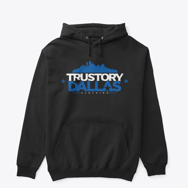 Royal Blue and White Dallas Logo