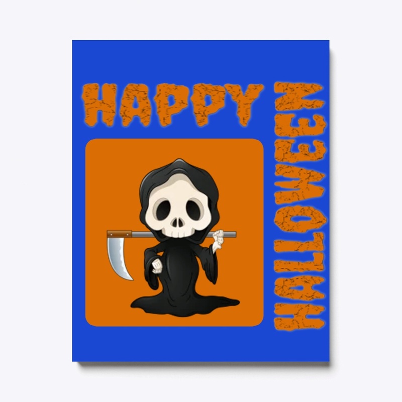 Happy Halloween - Diable en noir