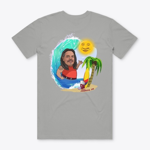 Isabela Ray Athletic Heather T-Shirt Back