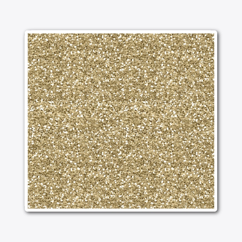 Glitter gold mask and accessories