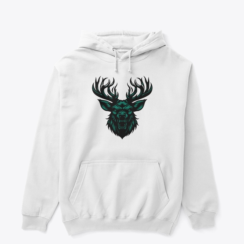 Majestic Deer Head Artwork
