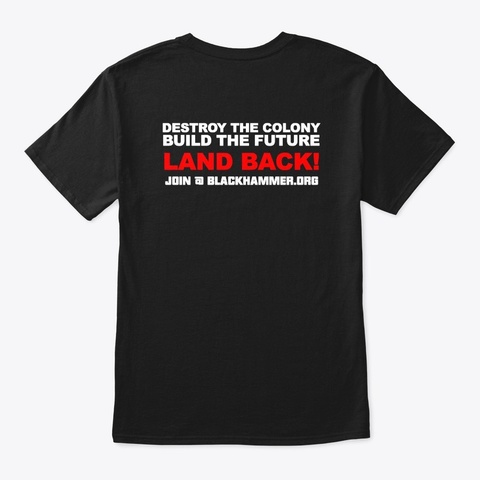 Official Member's Logo Tee Black T-Shirt Back