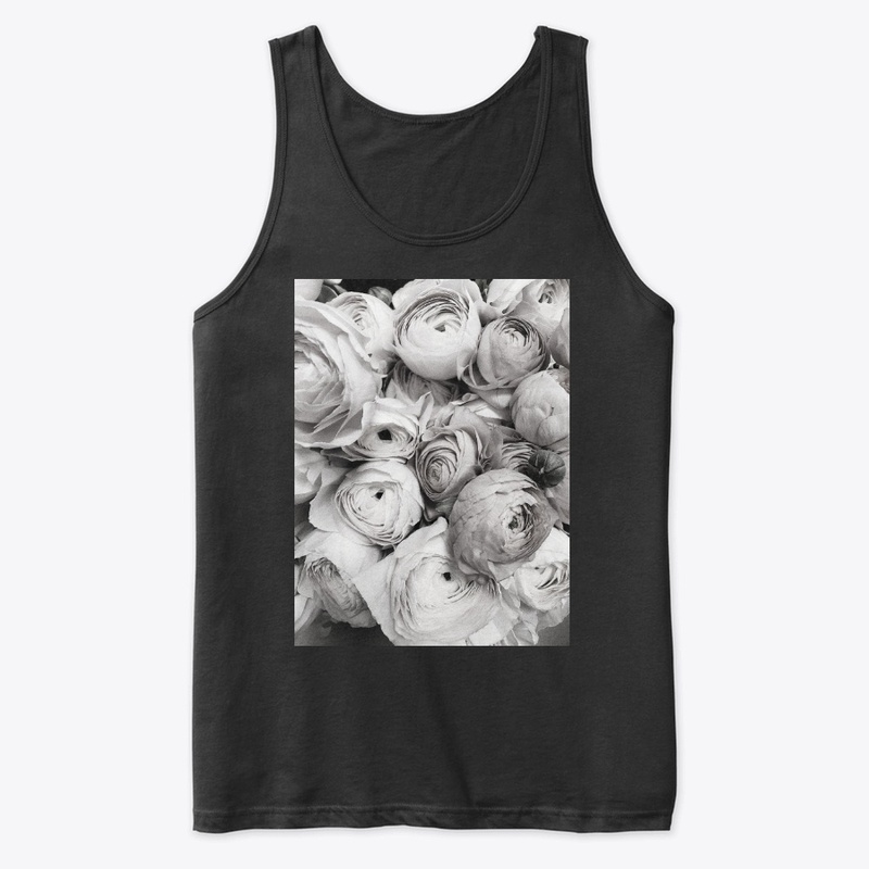 Bed of Roses - B and W