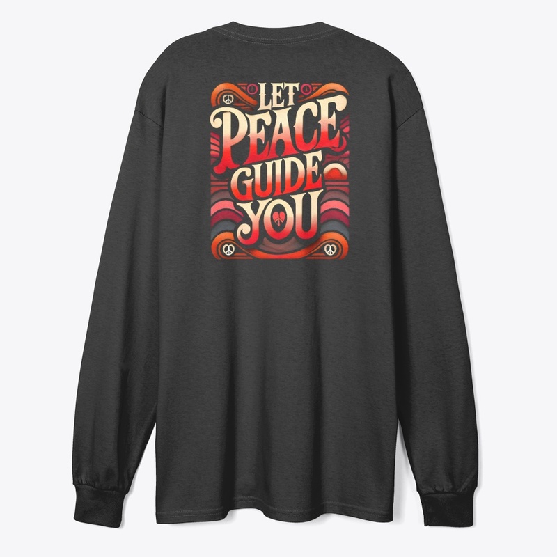 Let Peace Guide You – Retro Vibe Hoodie