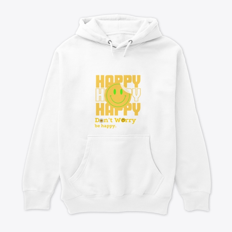 happy happy  happy Graphic Print T Shirt