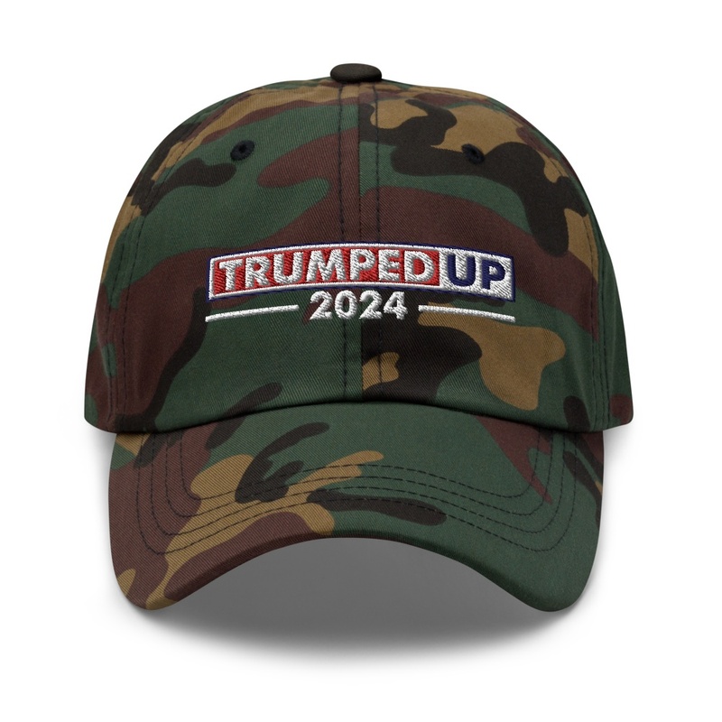 TRUMPED UP! (camo w/back)