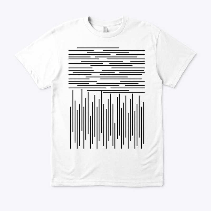 Black Lines  Art T-shirt Leggings Hoodie