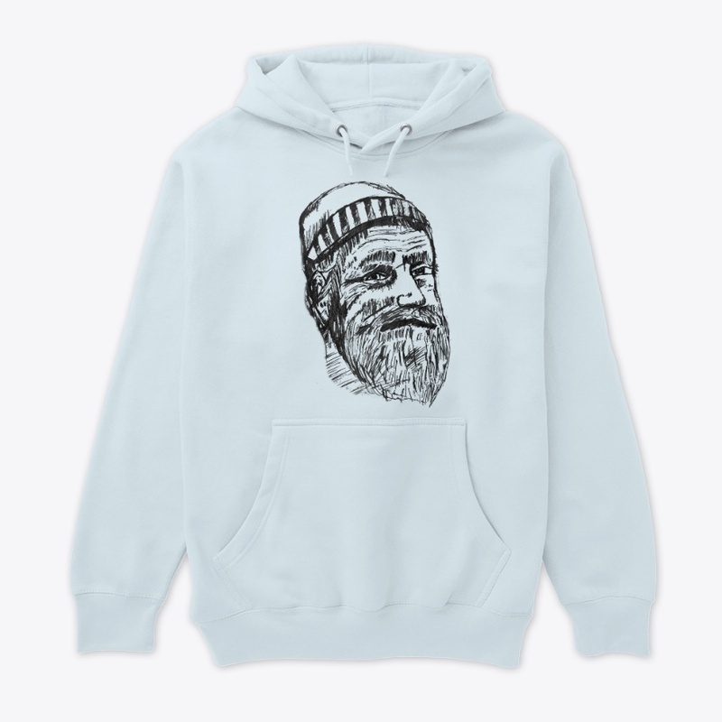 Wise man hoodie, winter clothe