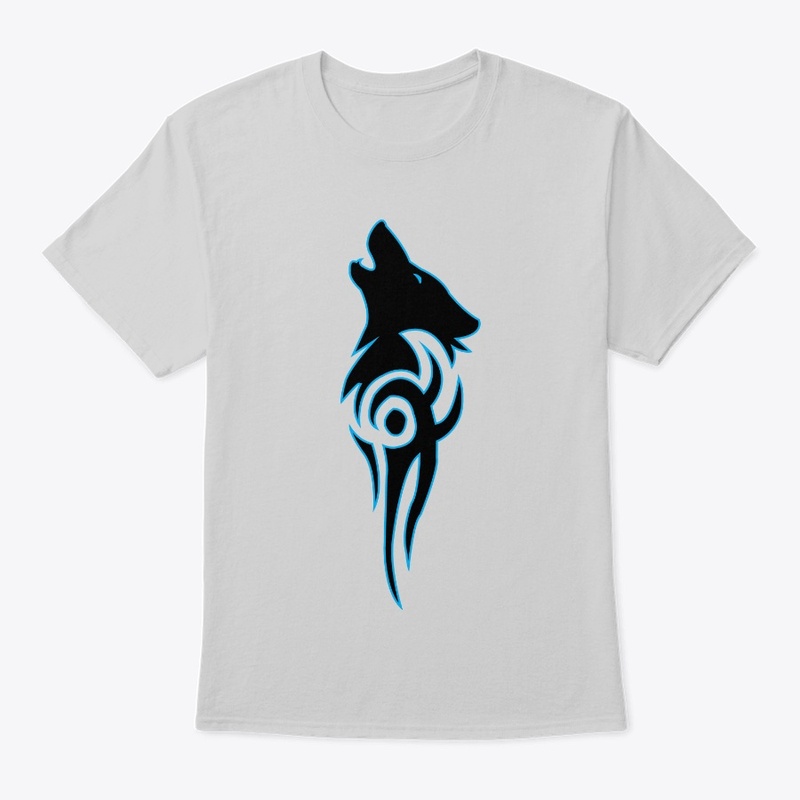ARTISTIC WOLF ILLUSTRATION.