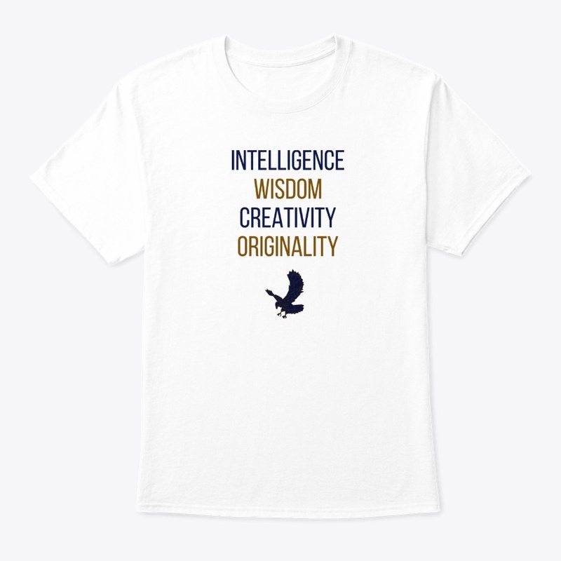 Blue words Sticker