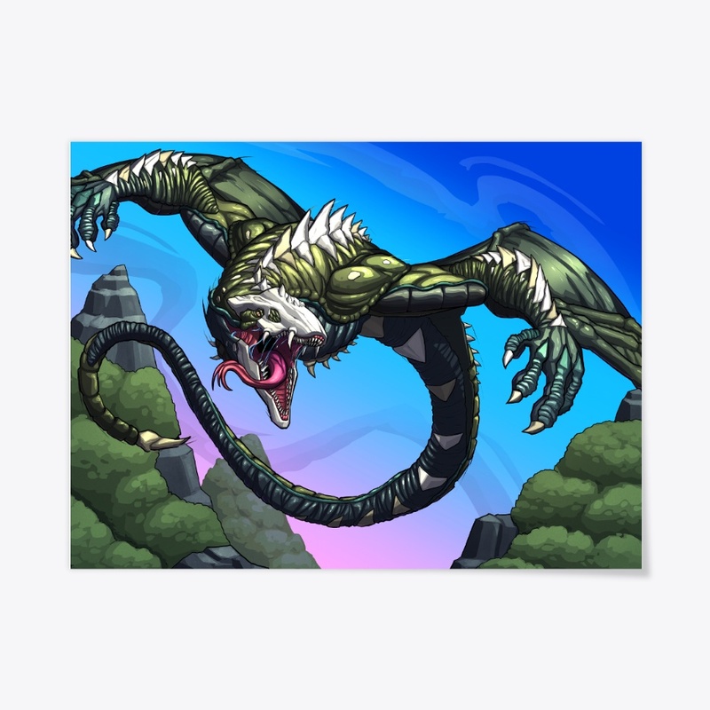 The Ramarian Skycrawler POSTER