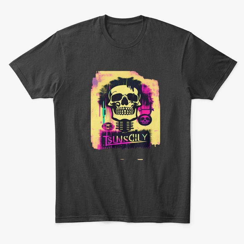 Skull T-shirt for men and women