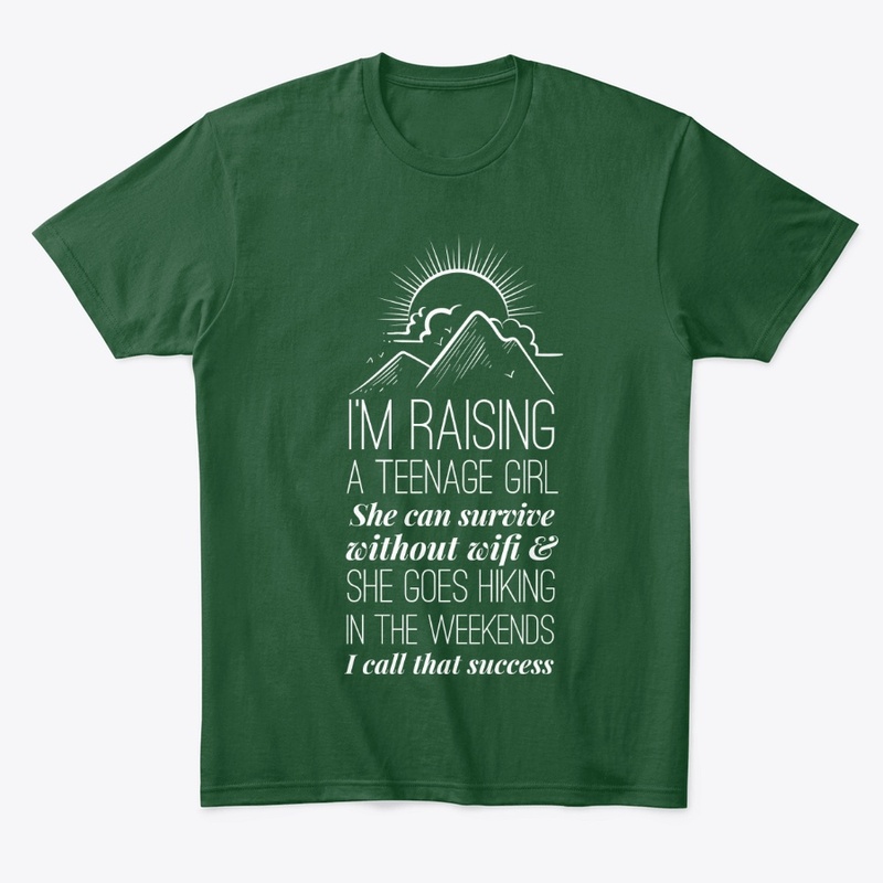 Raising Teenage Girl Hiker Succes