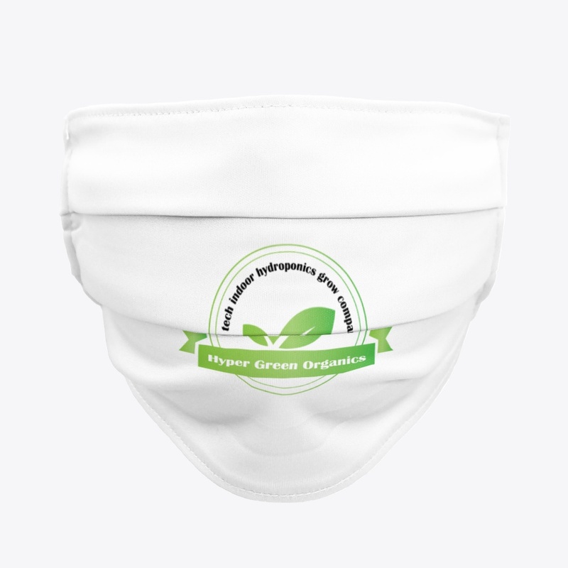 White HGO face mask