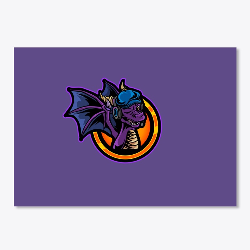 The Handsome Spyro sticker