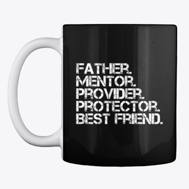 Father Mentor Provider Protector(White)
