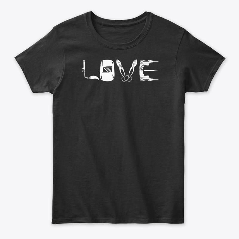 Love Sheet Metal Worker Shirt