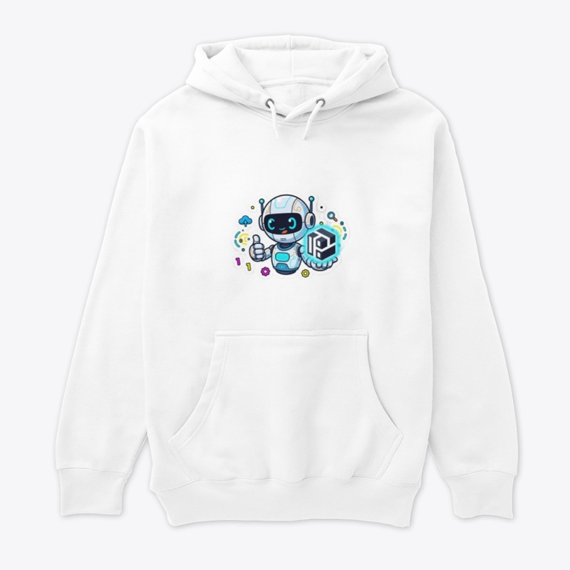 Sweat à capuche premium « Fun Robot » — soutenez la mission image