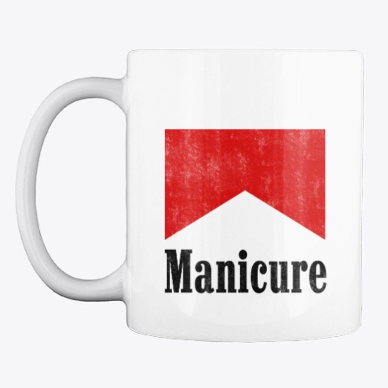 Smoking Marlboro Manicure