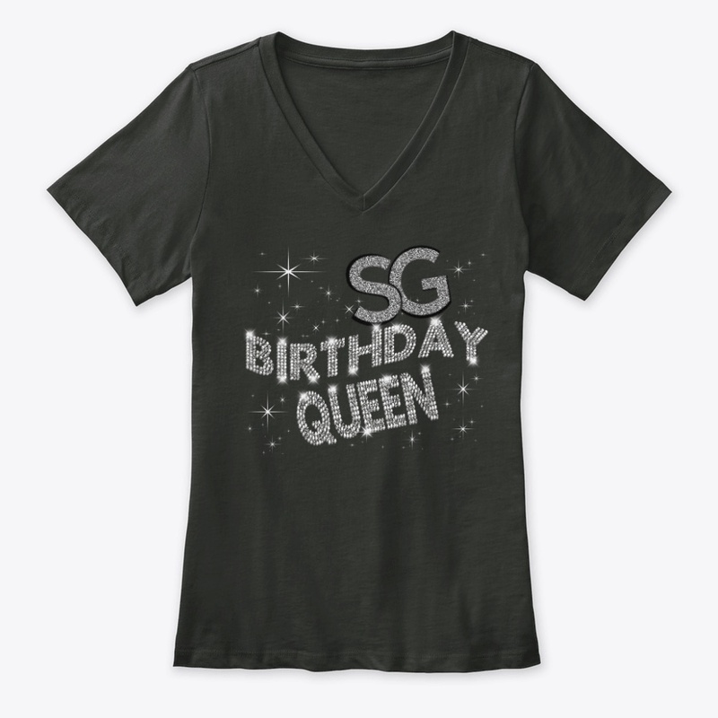 Diamond Birthday Queen Sparkly