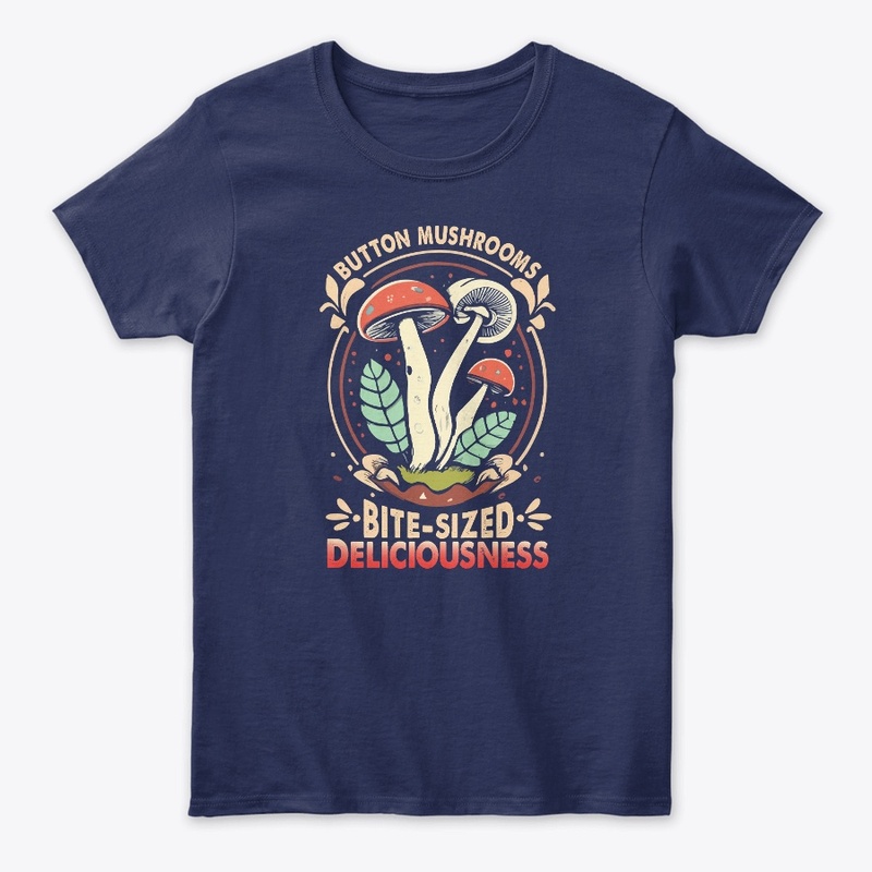 Button Mushroom T-Shirt