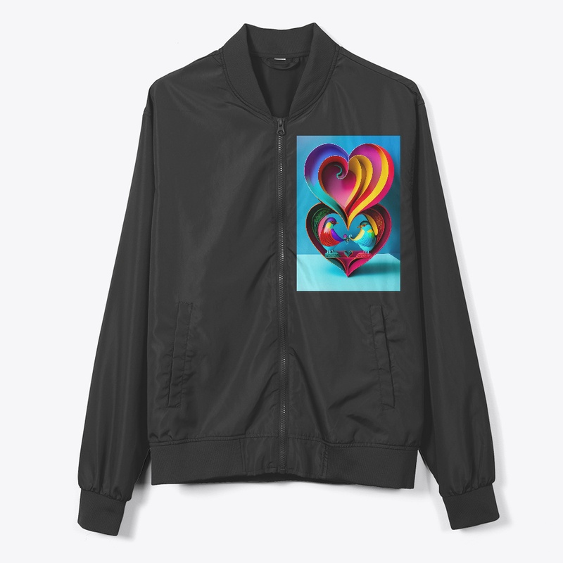 "Spread Love Chirping Lovebirds Tee"