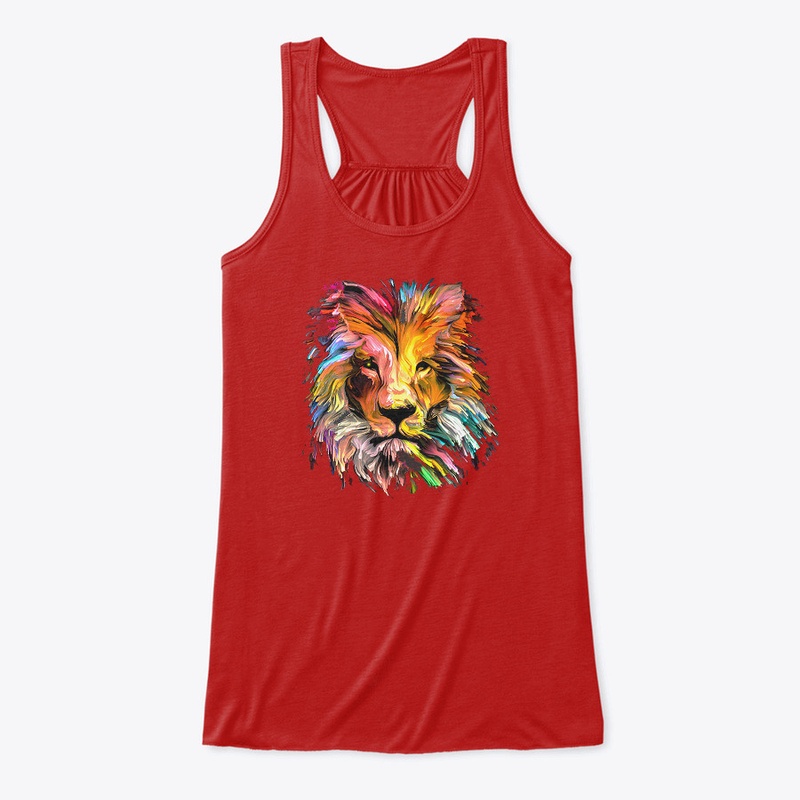 Wild Lion Image Tee-1
