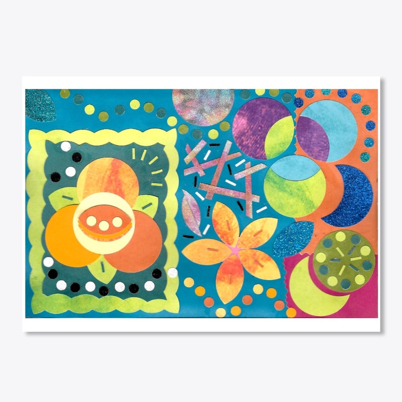 Abstract Collage Design
