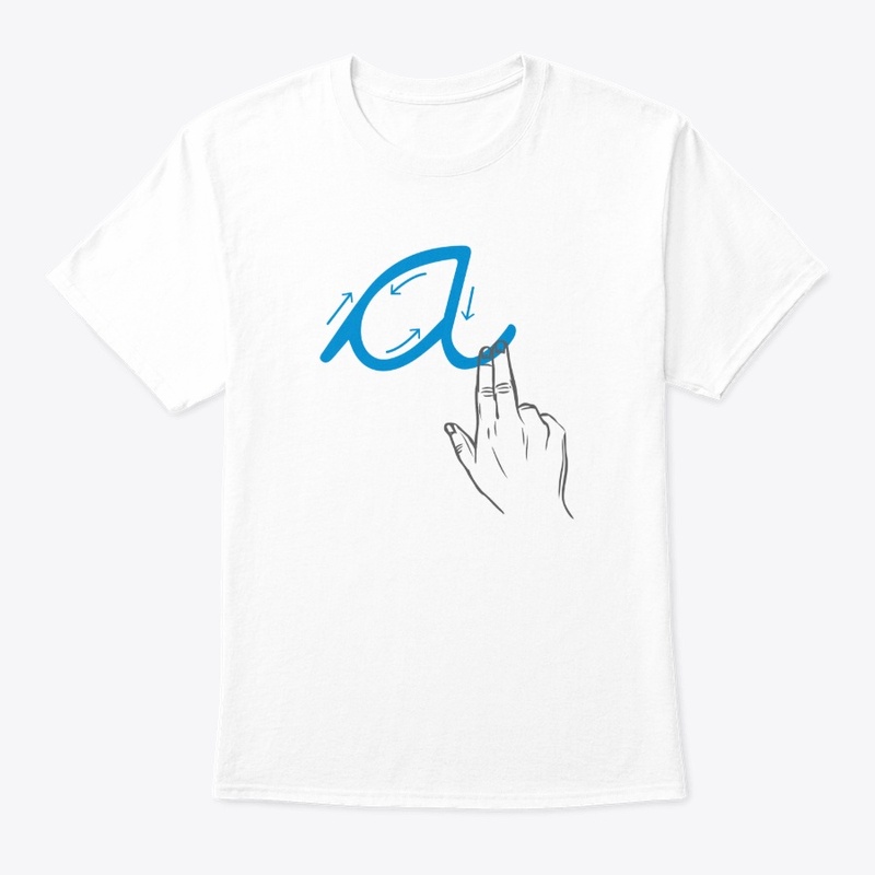 Montessori - Cursive Tracing, Letter "a"