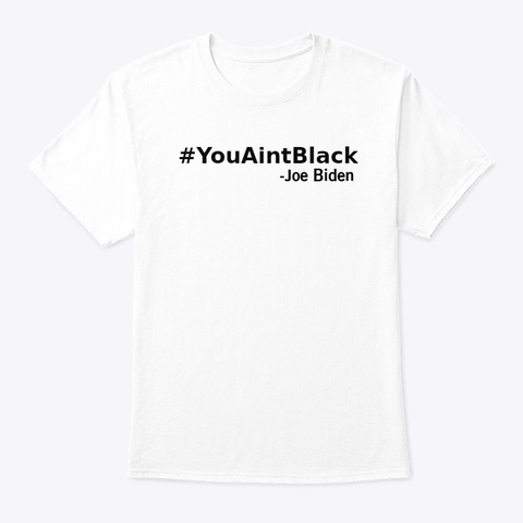 Youaintblack T Shirts White T-Shirt Front