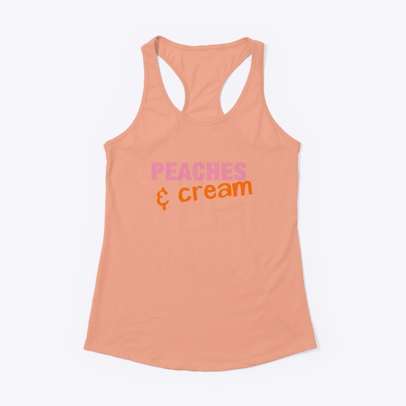 Peaches and cream tank top