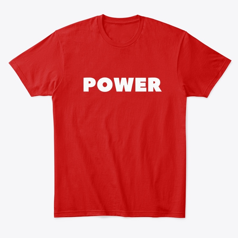 Power text Comfort Tee